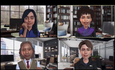 Loom.ai's LoomieLive uses voice to produce life-like avatar expression, allowing video callers to maintain focus and visual presence without the emotional strain and privacy loss caused by being in view of the camera.