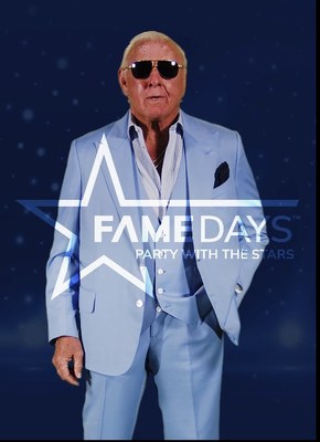 Ric 'Nature Boy' Flair is the Sixteen-time Wrestling Champion, Two-time Wrestling Hall of Famer FameDays.com Hologram (CNW Group/ImagineAR Inc.)