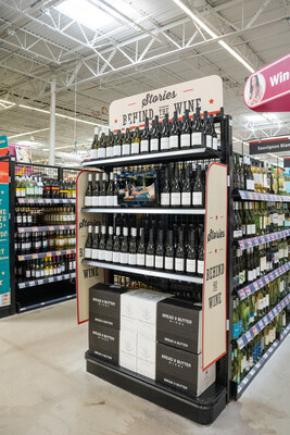 Looma's in-store media platform Loop™, pictured at an H-E-B in Texas, is uncompromisingly focused on enhancing the shopper experience through storytelling and education.