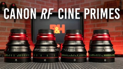 Canon has given a major boost to their cinema lens lineup with a full set of seven full-frame CN-R primes: 14mm T3.1, 20mm T1.5, 24mm T1.5, 35mm T1.5, 50mm T1.3, 85mm T1.3, and 135mm T2.2 RF-mount lenses. These new primes feature native RF-mount communication while also remaining a fully manual lens. The fast apertures provide a shallow depth of field for a cinematic bokeh, and their high-quality glass supports peripheral illumination, chromatic aberration, and distortion correction