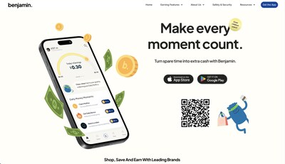 Benjamin's new homepage