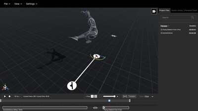 Motion editing feature