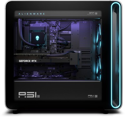 Area-51 Desktop makes a bold entrance to retake the throne as Alienware’s flagship gaming PC.