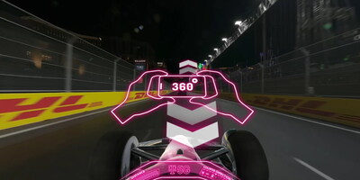 T-Mobile F1 Las Vegas Grand Prix in App experience