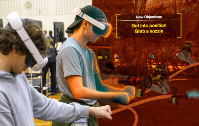 Disasterville, a new mixed-reality experience from the Army National Guard, uses mixed-reality technology to put high school students on the frontlines of disaster relief missions. Students wear virtual reality headsets and team up with classmates to tackle full-scale, mission-oriented disaster zones, including wildfires, floods, and earthquakes, the same way as the Guard, by combining communication, physical endurance, and ingenuity to save lives, landscape, and their communities.