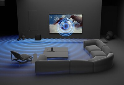 Direct Connect: Easily enhance the bass and surround sound